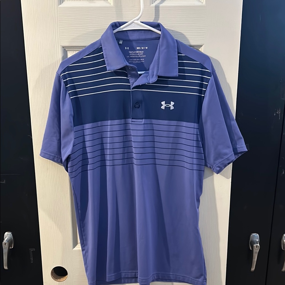Under Armour Men's Blue Polo Shirt